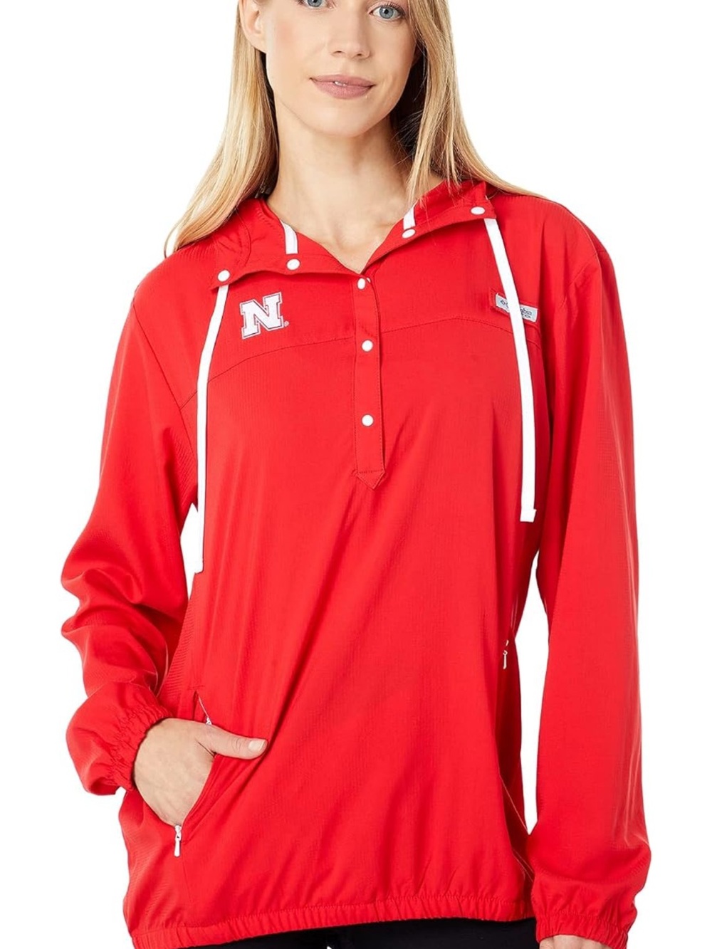 Columbia NCAA womens Collegiate Tamiami Hoodie Nebraska Cornhusker